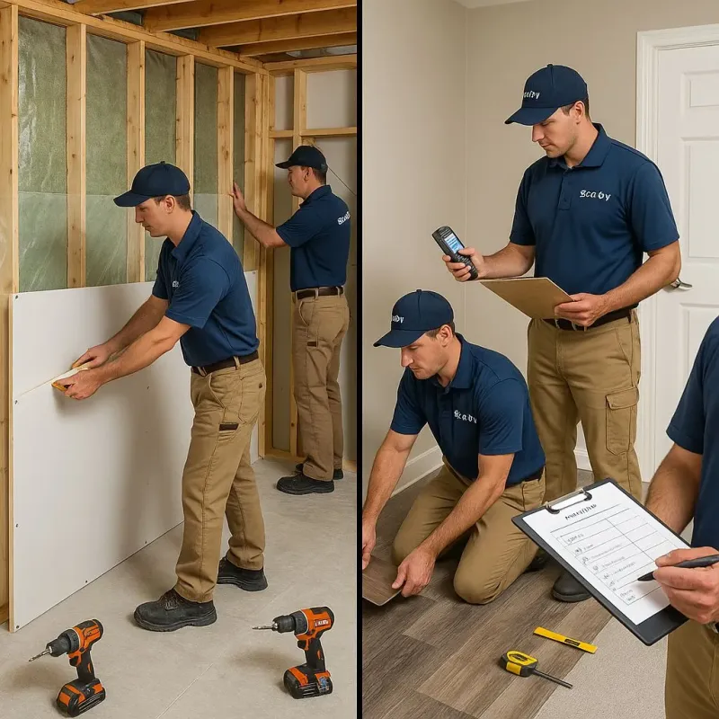 Repairs and Reconstruction process in Nellysford, VA